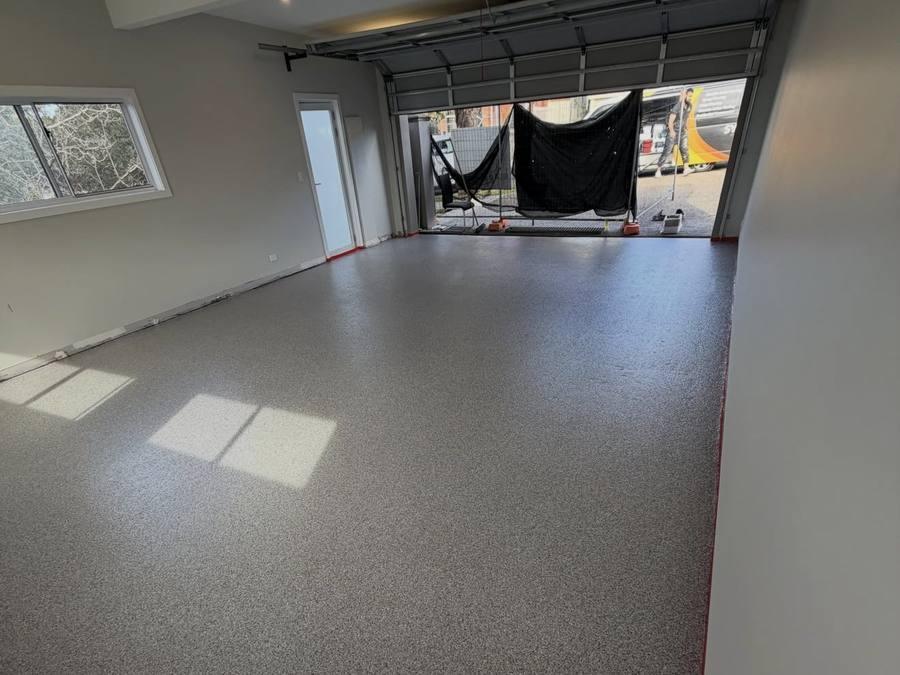 Flake flooring